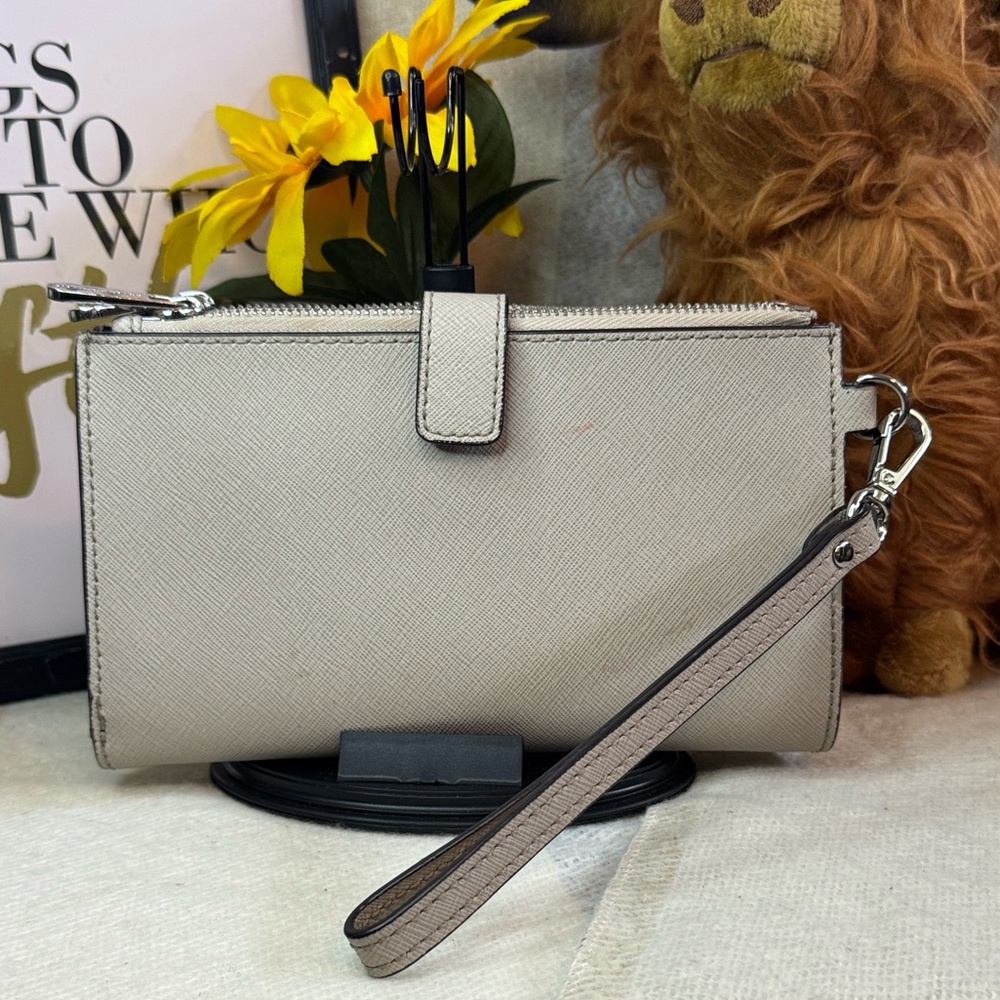 Michael Kors Beige Wristlet - Picture 3 of 5